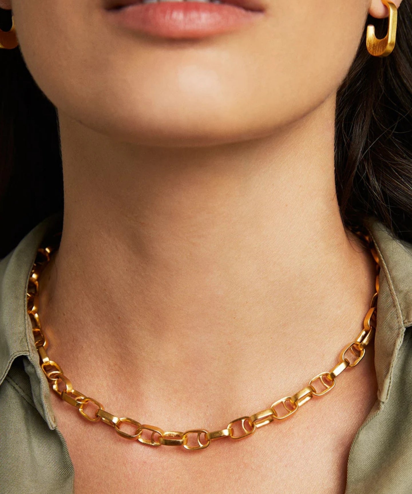 Manhattan Chain Link Necklace