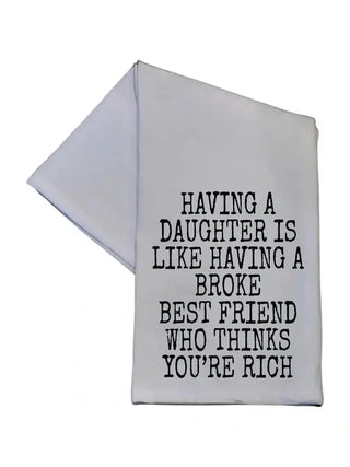 Having a Daughter, Tea Towel