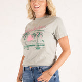 Charleston Graphic Tee Sage