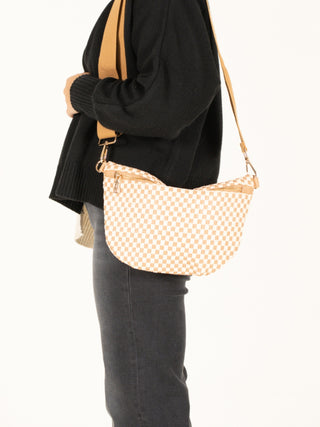 Checkered Crossbody Bag