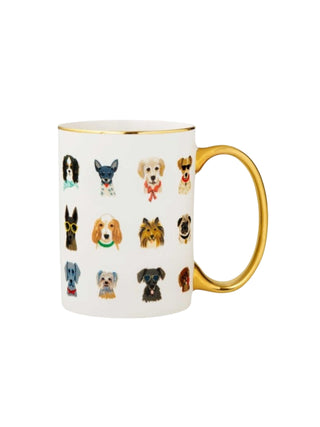 Hot Dogs Porcelain Mug