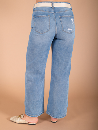 Super High Rise A-Line Jeans