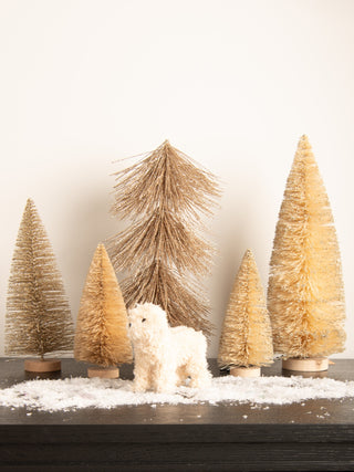 Furry Poodle Ornament