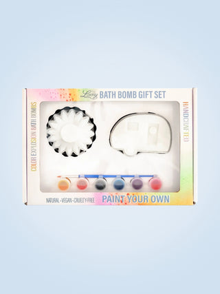 Paint Your Own Bath Bomb Set Camper & Flower