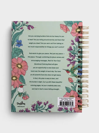 Rest For Your Soul Devotional Coloring Book