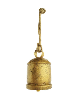 Antique Brass Bell Ornament