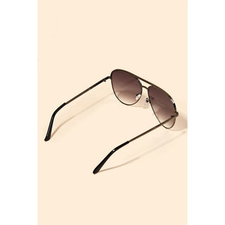 Metal Aviator Sunglasses