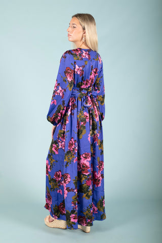 Midnight Floral Maxi Dress