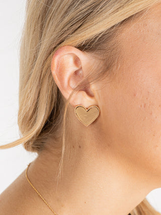 Chunky Heart Studs