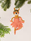 Wool Animal in Tutu Ornament