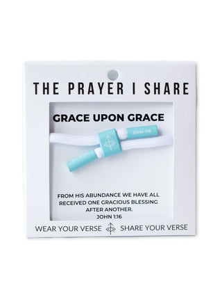 The Prayer I Share Cord Bracelets Grace Upon Grace