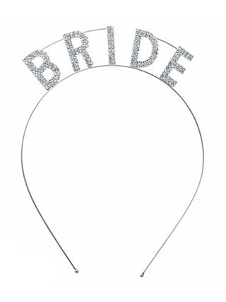 Bride Headband Silver