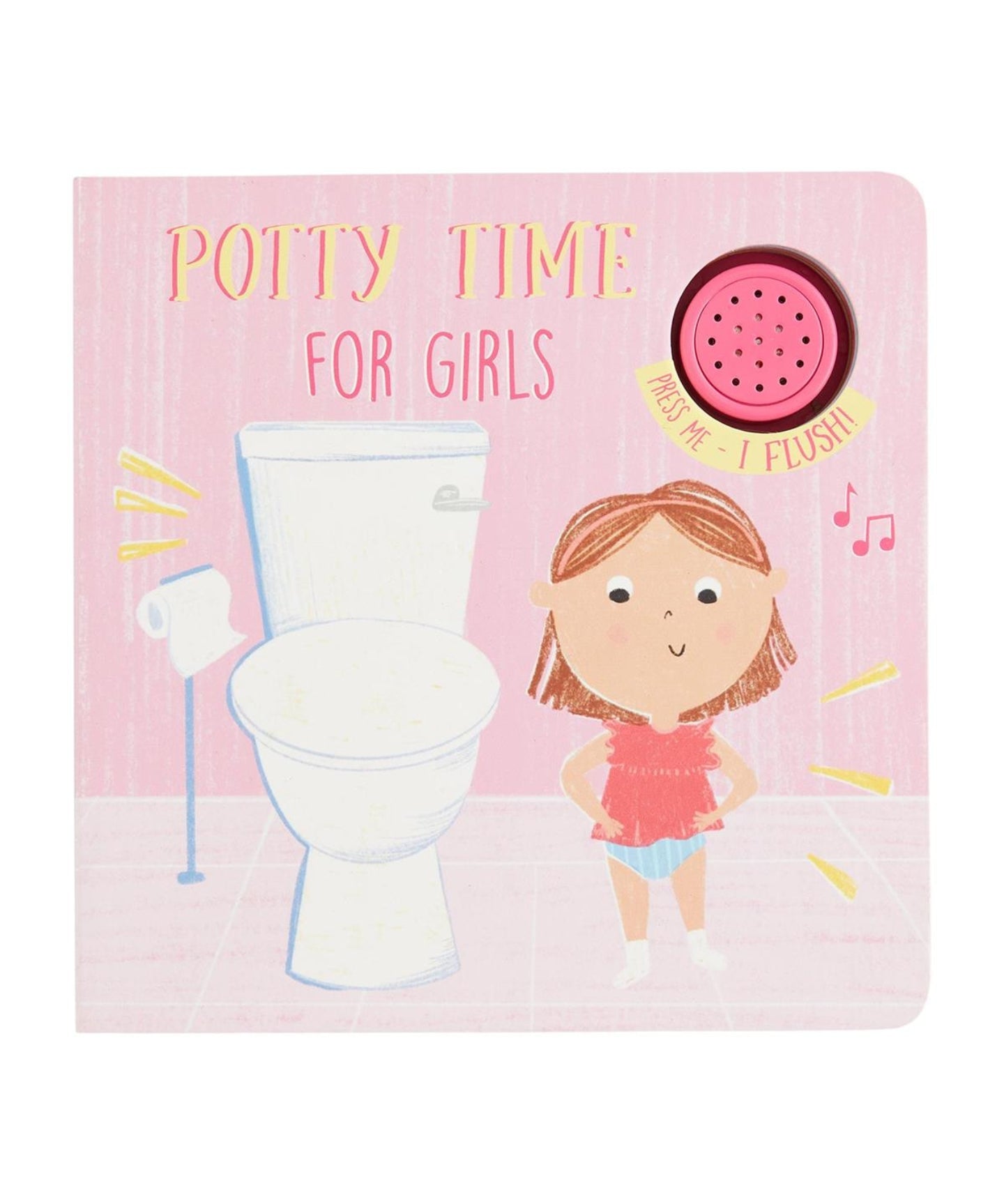 Potty Time Board Book Pink