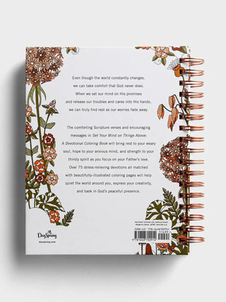 Set Your Mind Devotional Coloring Book