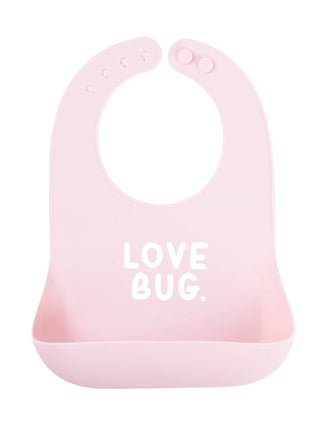 Silicone Wonder Bib Love Bug