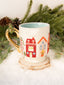 Christmas Pedestal Mug-House