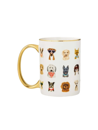 Hot Dogs Porcelain Mug