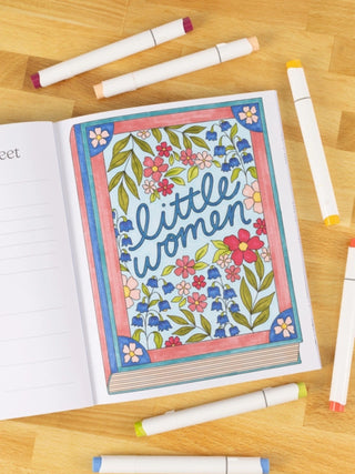 All Booked Up Coloring Book