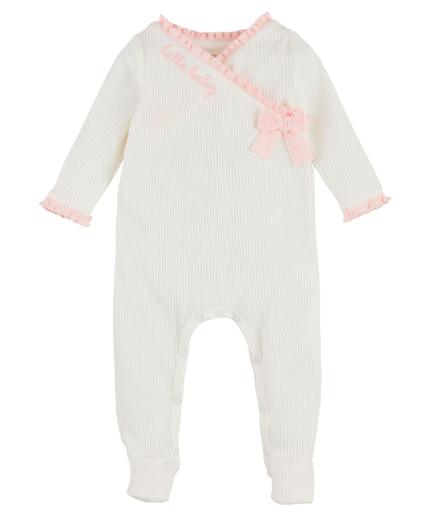 Pink Hello Baby Sleeper