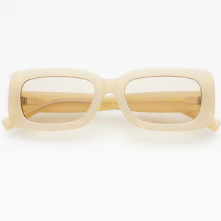 Noa Rectangular Sunglasses - Tan