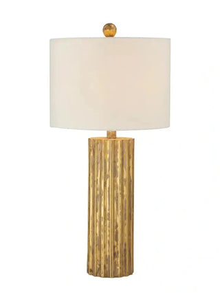 Worn Gold Table Lamp