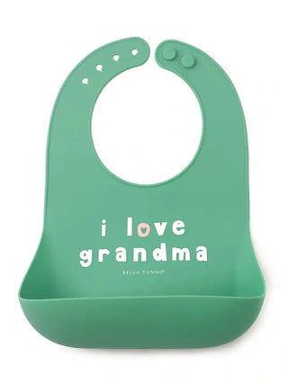 Silicone Wonder Bib - I Love Grandma