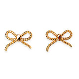 My Sister's Cottage | Waterproof | Rope Bow Earrings