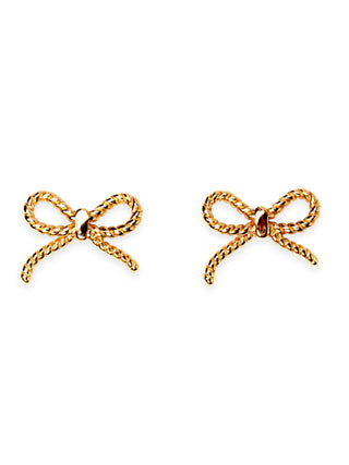 My Sister's Cottage | Waterproof | Rope Bow Earrings