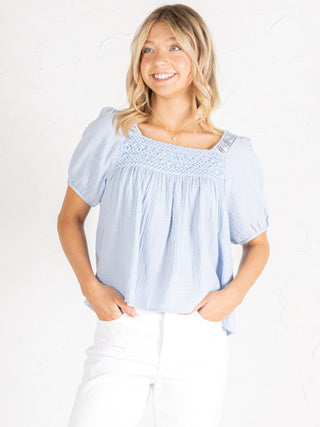 Crochet Peasant Top