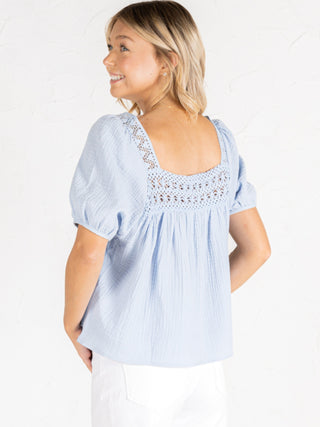 Crochet Peasant Top