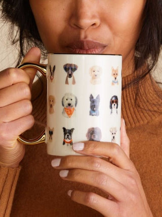 Hot Dogs Porcelain Mug