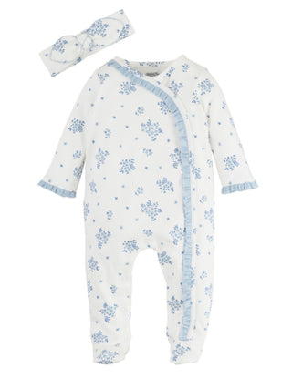 Ditsy Floral Sleeper White