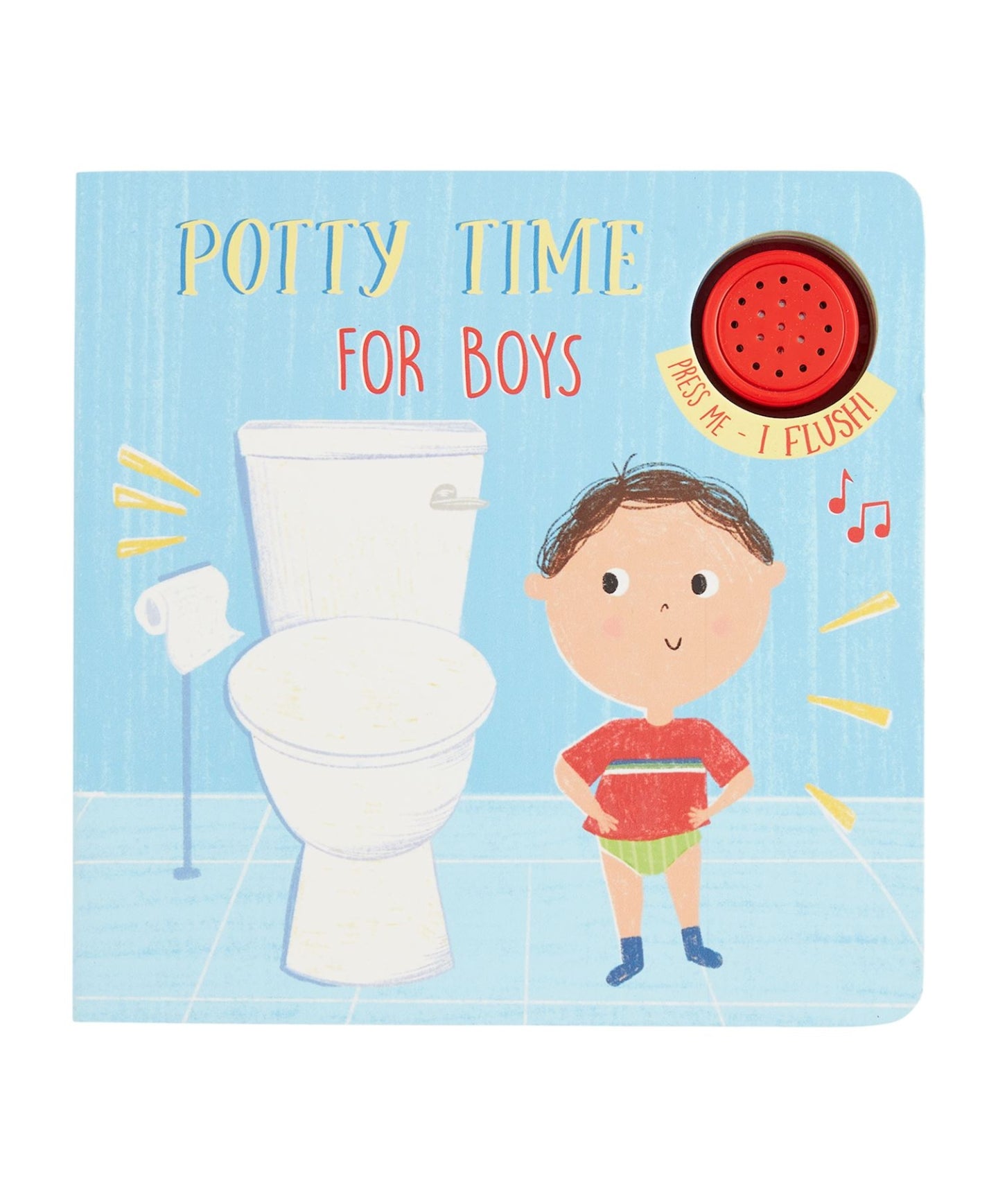 Potty Time Board Book Blue
