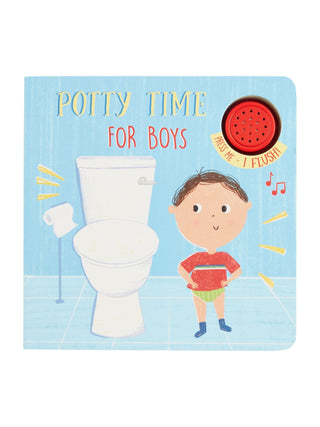 Potty Time Board Book Blue