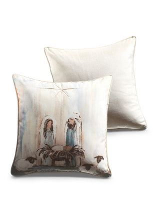 Holy Family Pillow  