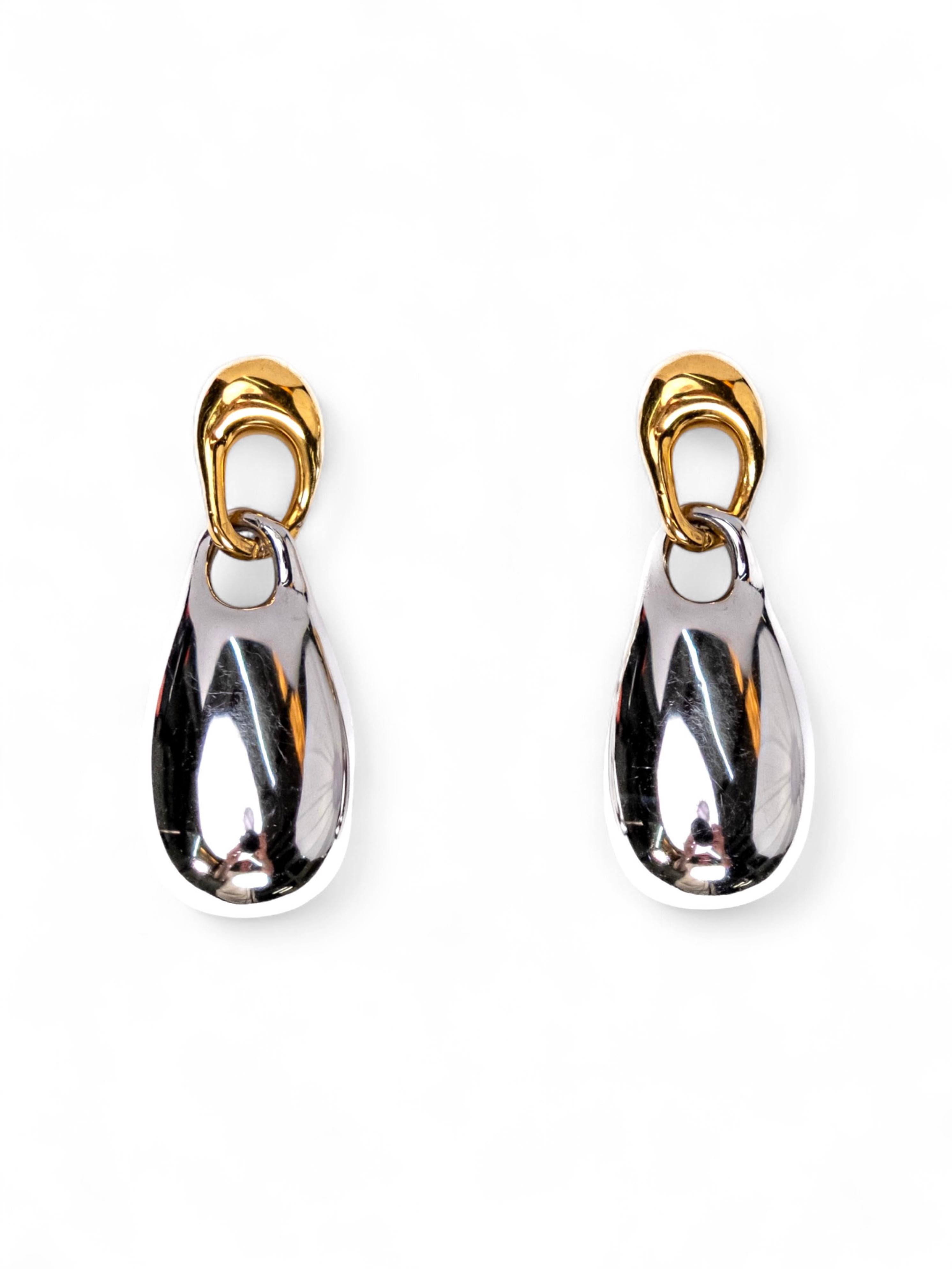 My Sister's Cottage | Waterproof | Mixed Metal Drop Earrings