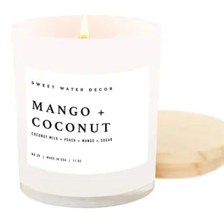 Mango and Coconut - Soy Candle