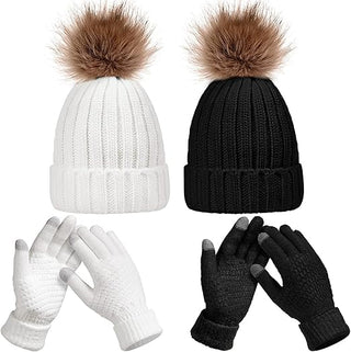 Winter Knitted Touchscreen Gloves
