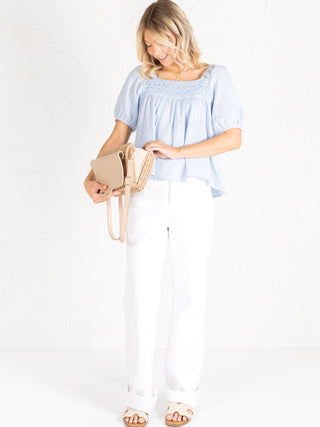 Crochet Peasant Top