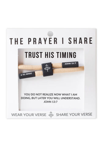 Trust His Timing