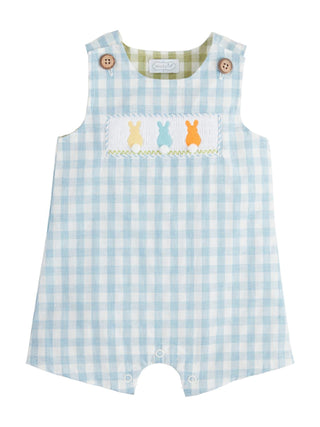 Gingham Bunny Romper