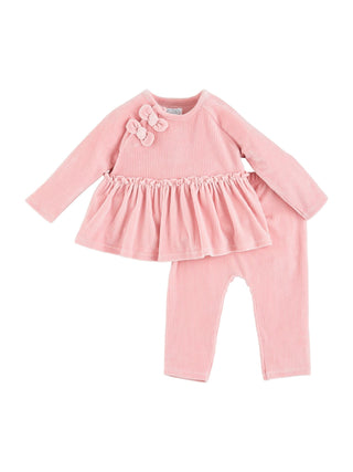 Pink Velour Set