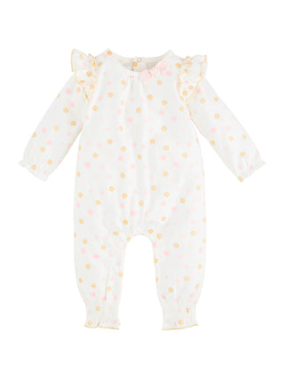 Dot Ruffle Baby One Piece