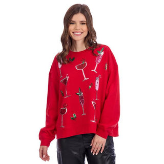 Sparkle Cocktail Sweatshirt