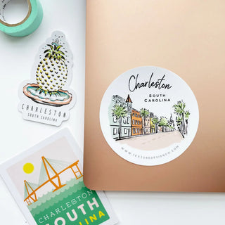 Charleston Sherbet Street - Sticker