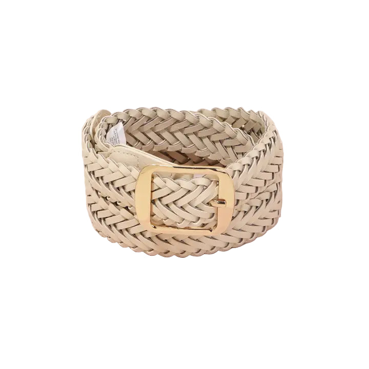 Braided Belt Ivory