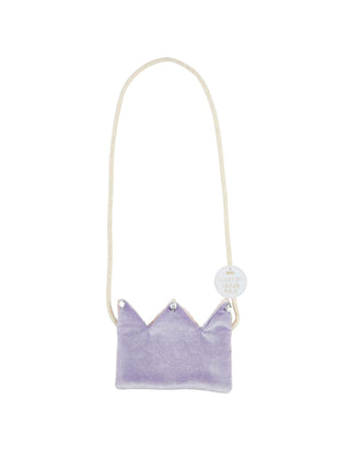 Light Up Crown Purse Purple