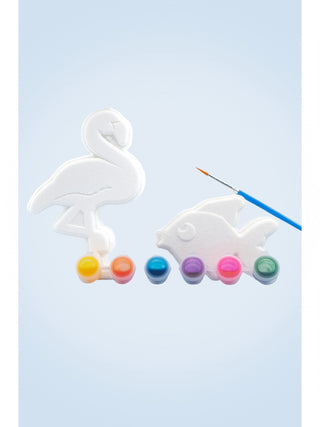 Paint Your Own Bath Bomb Set Flamingo & Fish