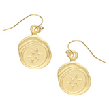 Susan Shaw | 24k Gold | Widow's Mite Earrings