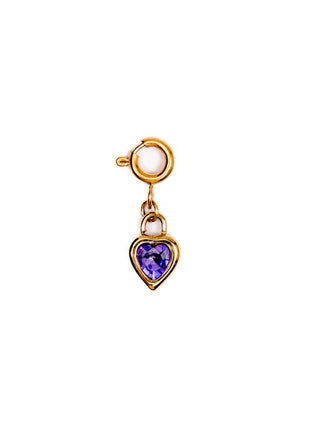 My Sister's Cottage | Waterproof | Heart Birthstone Charm